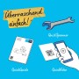Grohe QuickFix: Instrukcja montażu, kod QR, klucz do baterii prysznicowej.