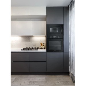 Pyramis Kuchenka mikrofalowa czarna 30 cm