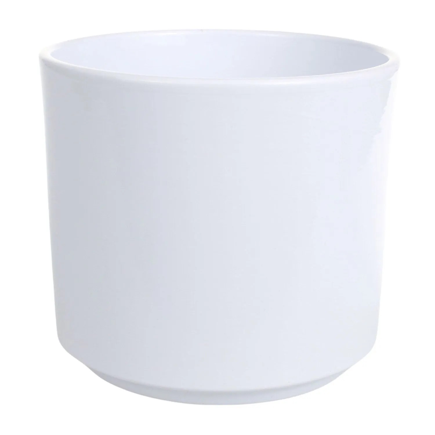 Osłonka Como biała 12,5 cm - 6 szt.