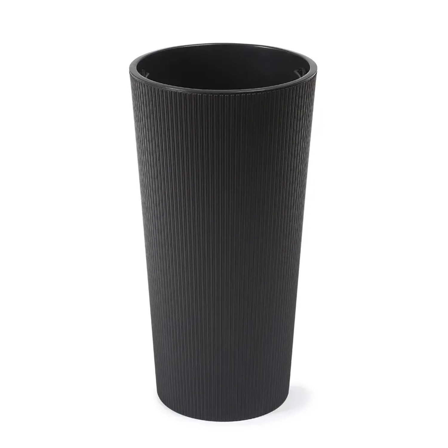 Donica Lilia Recycled czarny śr. 30cm