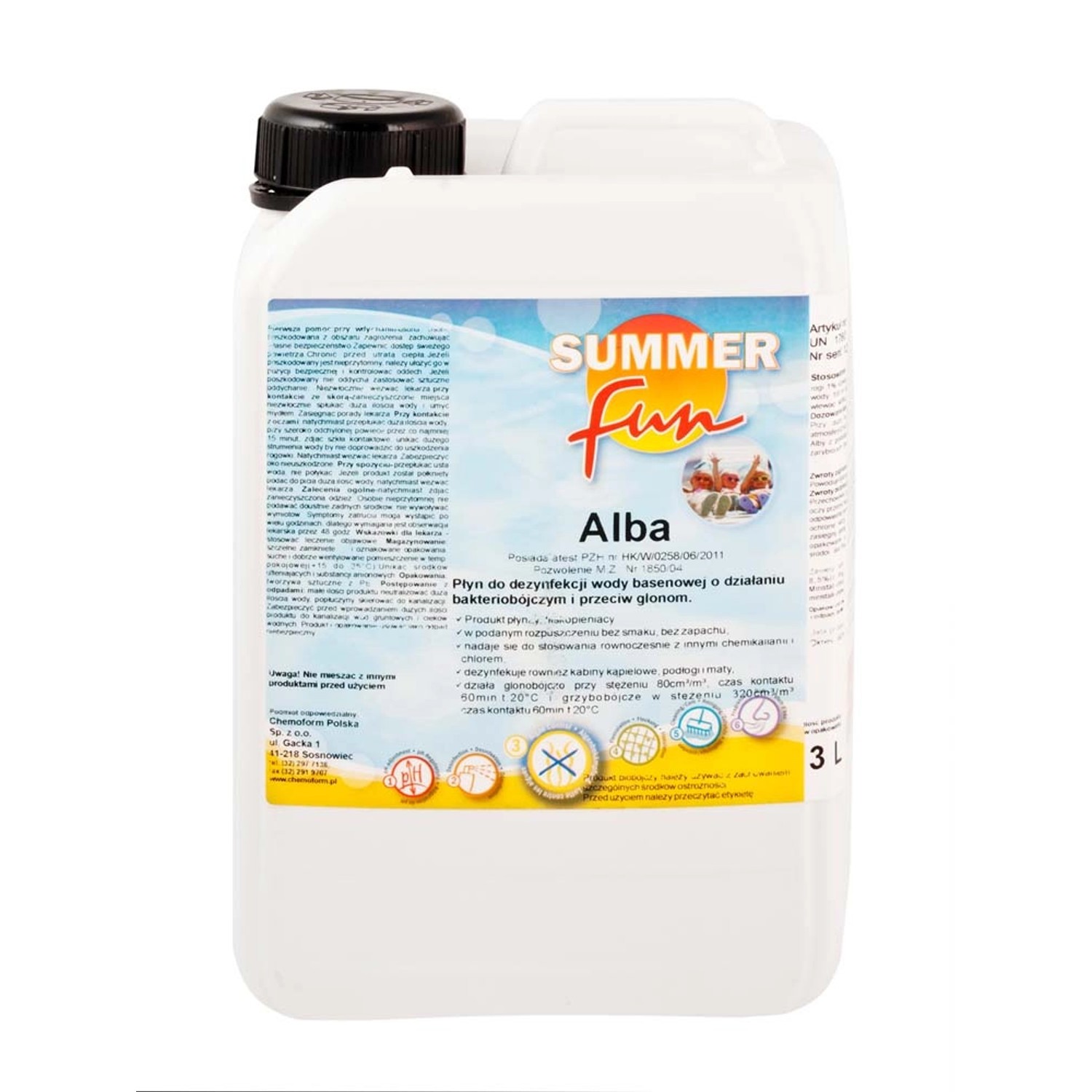 Summer Fun Alba płynny  3 l