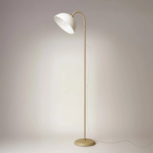 MiLAGRO Lampa podłogowa ZACK 1xE27 max. 15W LED wys. 170 cm kaszmir