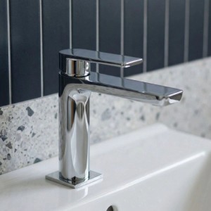 Laveo Bateria umywalkowa Serta chrom