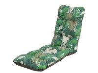 Poduszka na leżankę KALIFORNIA Plus ciemne liście