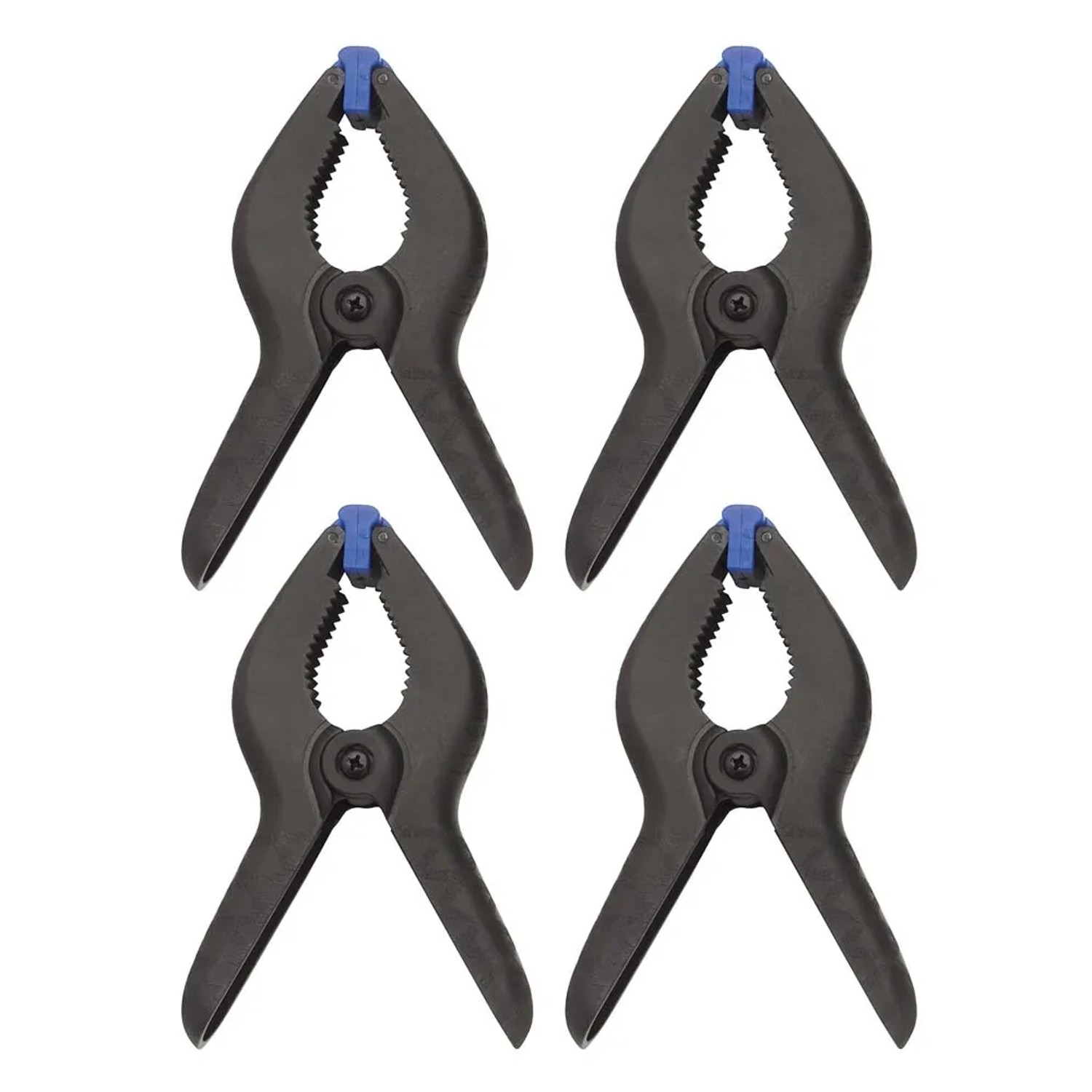 LUX-TOOLS Ściski sprężynowe 85 mm, 4 sztuki