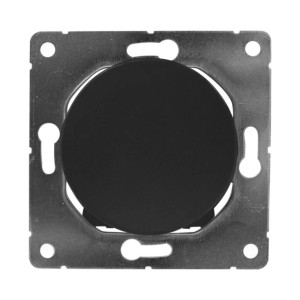Czarna wkładka t.b.t. do wyłączników i przycisków.