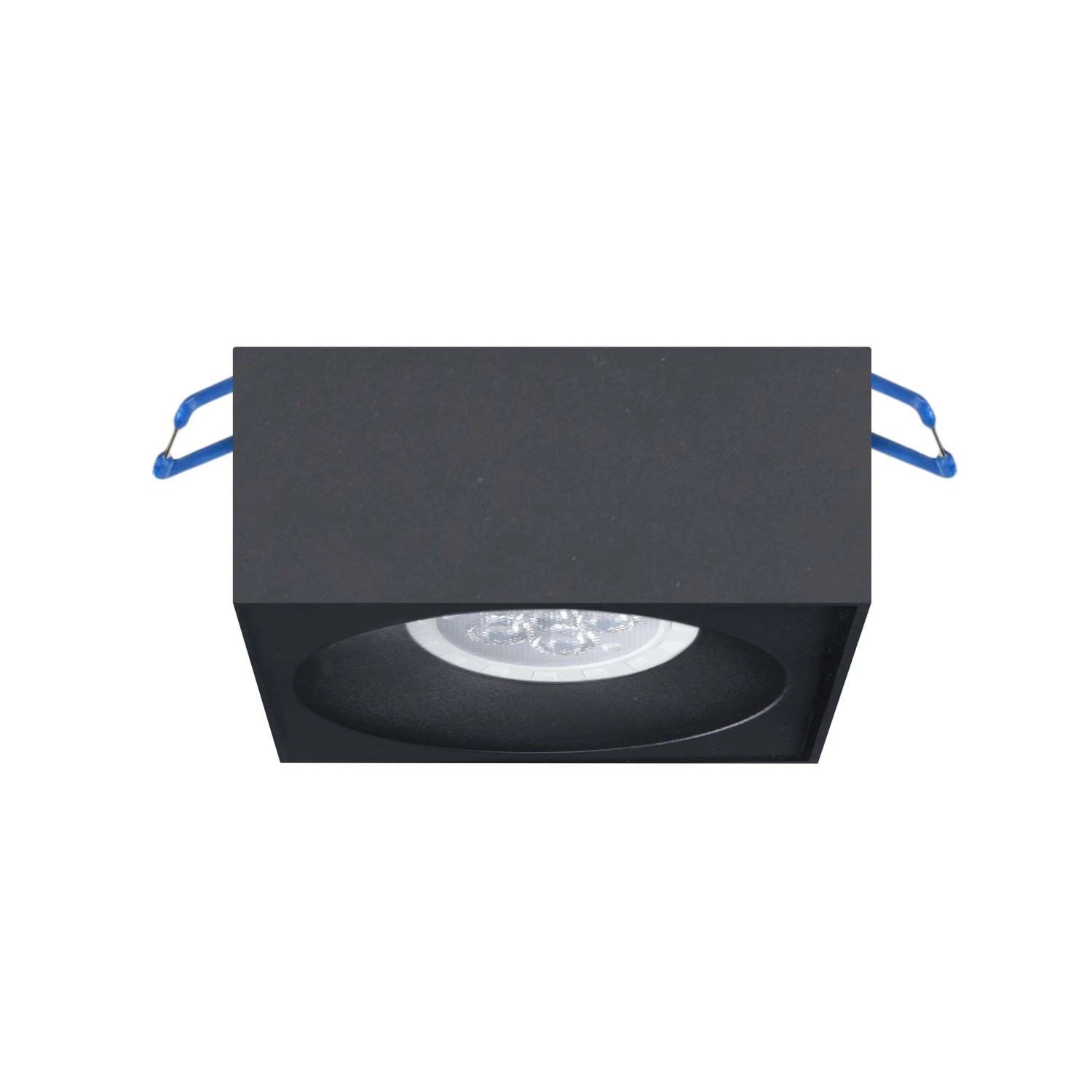 MiLAGRO Oprawa podtynkowa BALI SQUARE 1xGU10 25W czarna