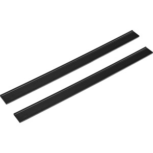 Dwie czarne gumy Kärcher 280 mm do myjek do okien WV 2 i WV 5.