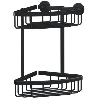 Tesa Półka ALUXX 2P  narożna Black