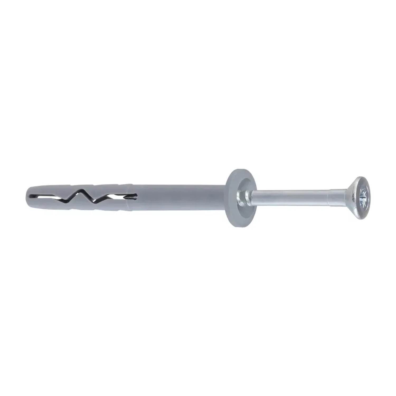 Kołek wbijany kołnierz 6 x 40 mm 150 sztuk
