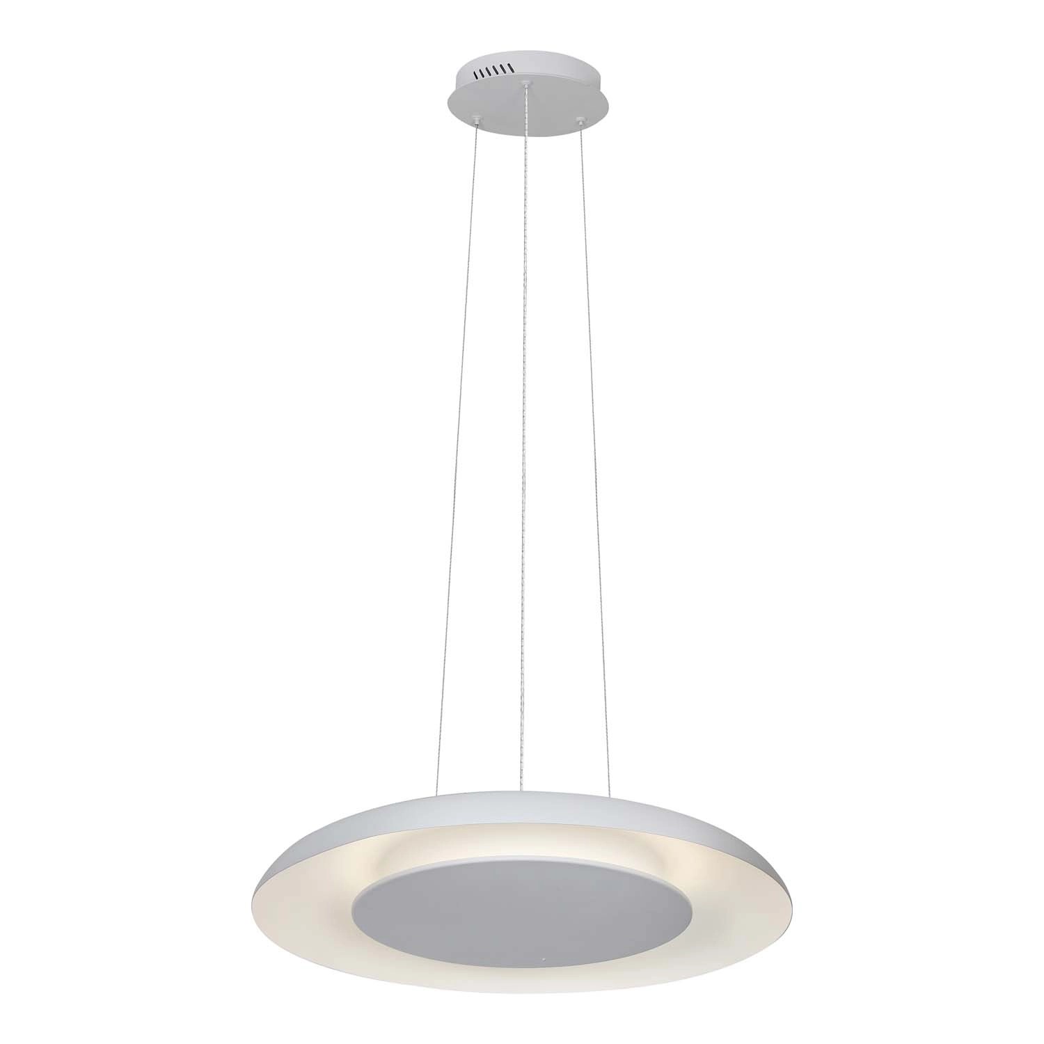 MiLAGRO Lampa wisząca LED PIATTINO 30W 3000/4000/6000K 1900lm biała