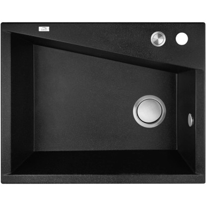 Zlew Grenada 1 kom. czarny 60 x 48 cm