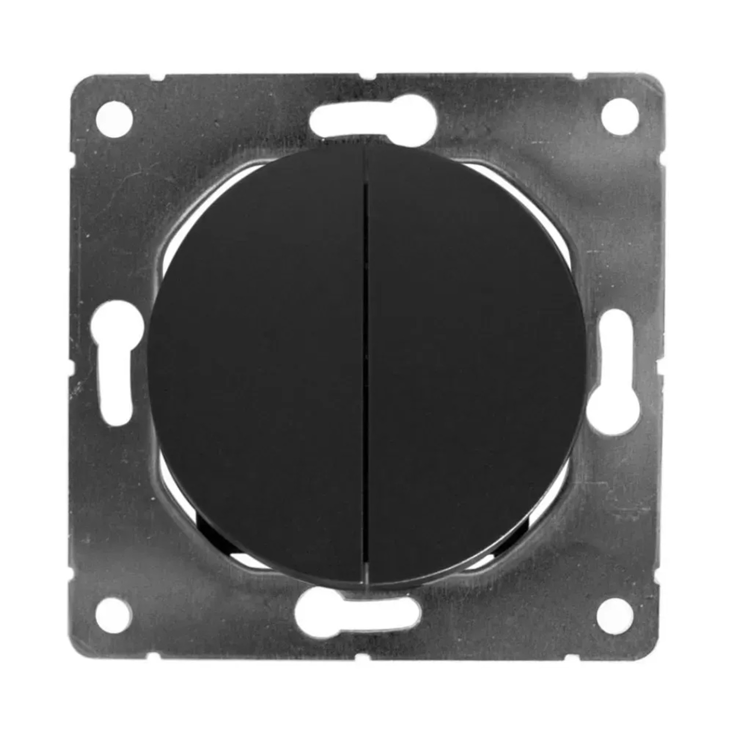 Electromalt Łącznik Oval świecznik czarny