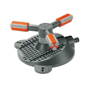 Gardena Comfort Mambo zraszacz okrągły do trawników do 310 m², z obrotową głowicą.