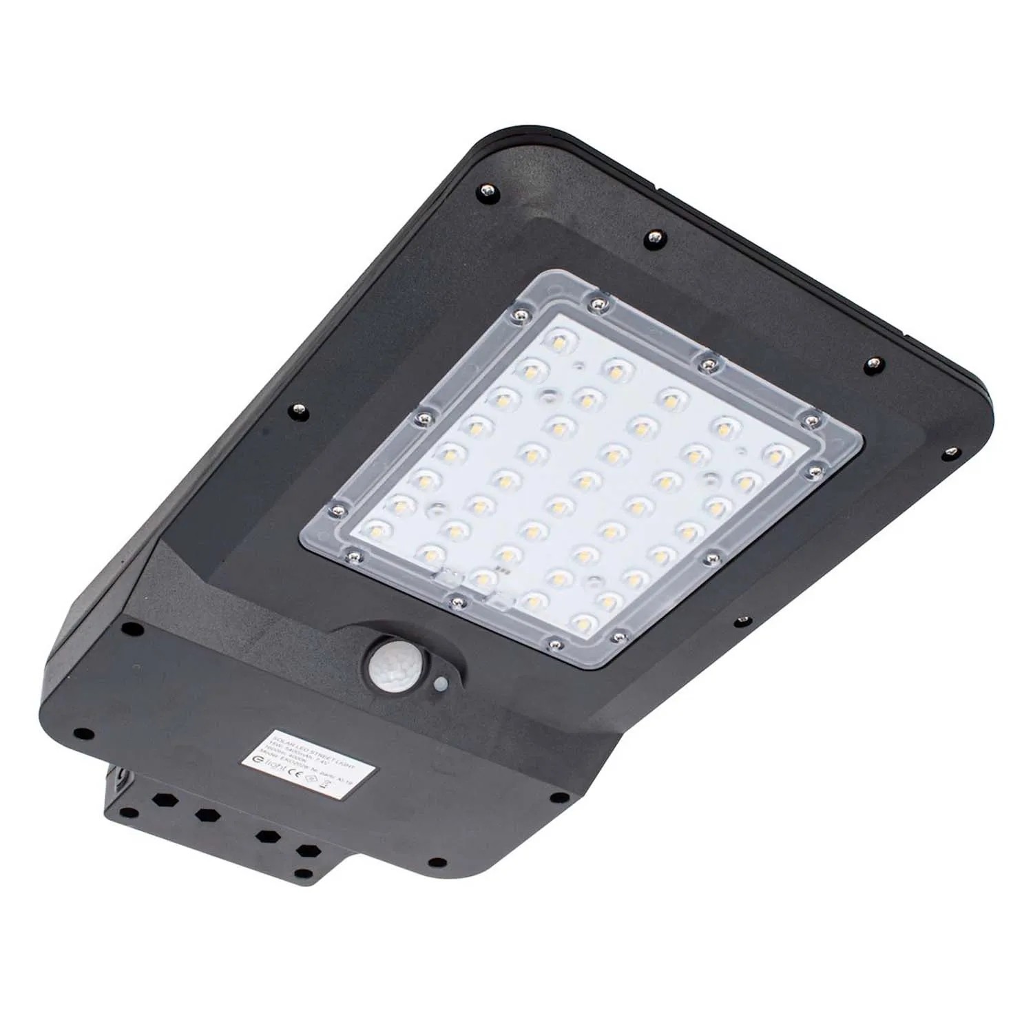 Eko-Light Lampa solarna STREET czuj. ruchu 15W 4000K 1650lm IP65 czarna