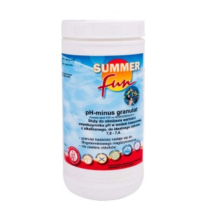 Summer Fun pH-Minus Granulat do regulacji pH w basenie.