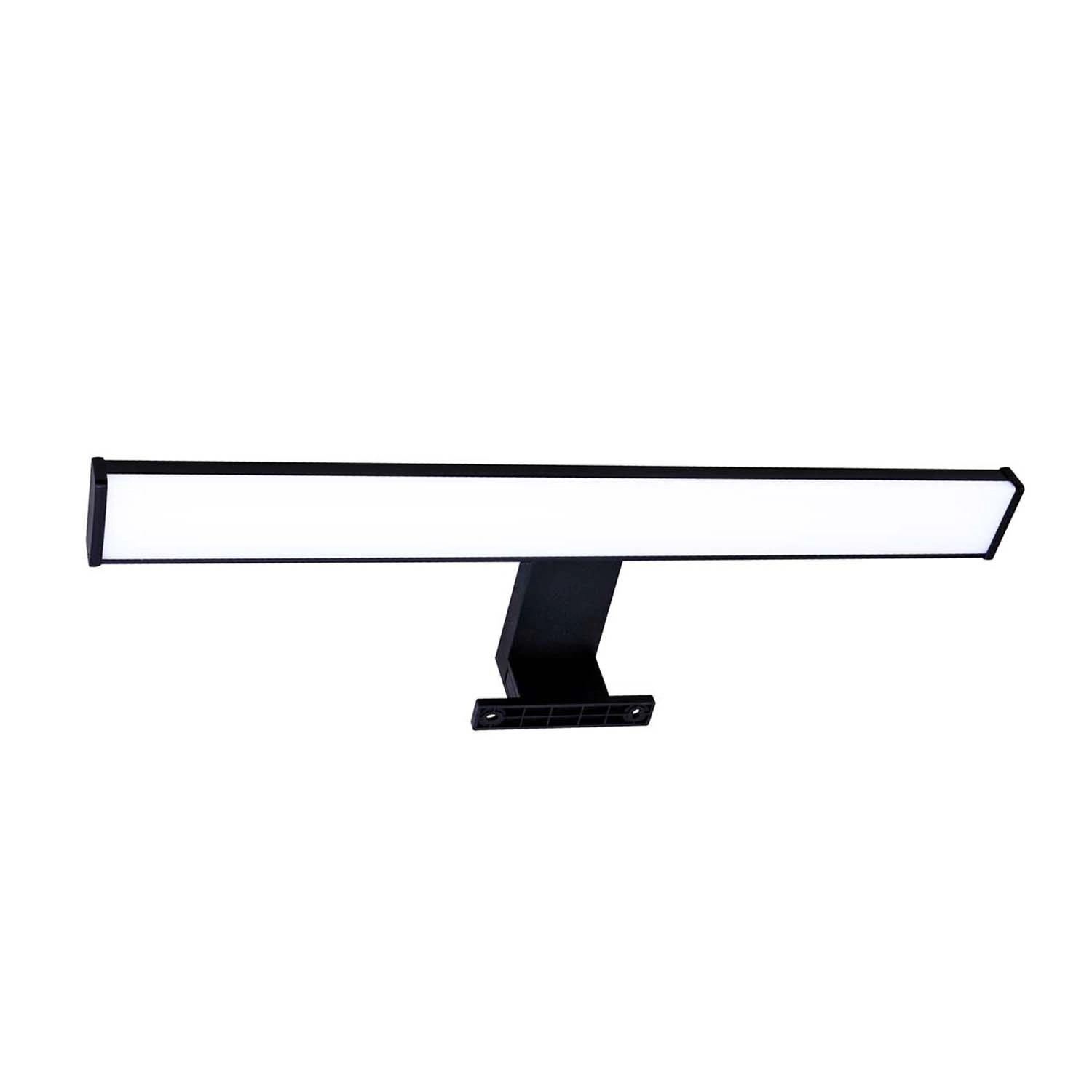 GoldLux Kinkiet LED łazienkowy ELBA 8W 4000K 900lm IP44 szer. 40cm czarny