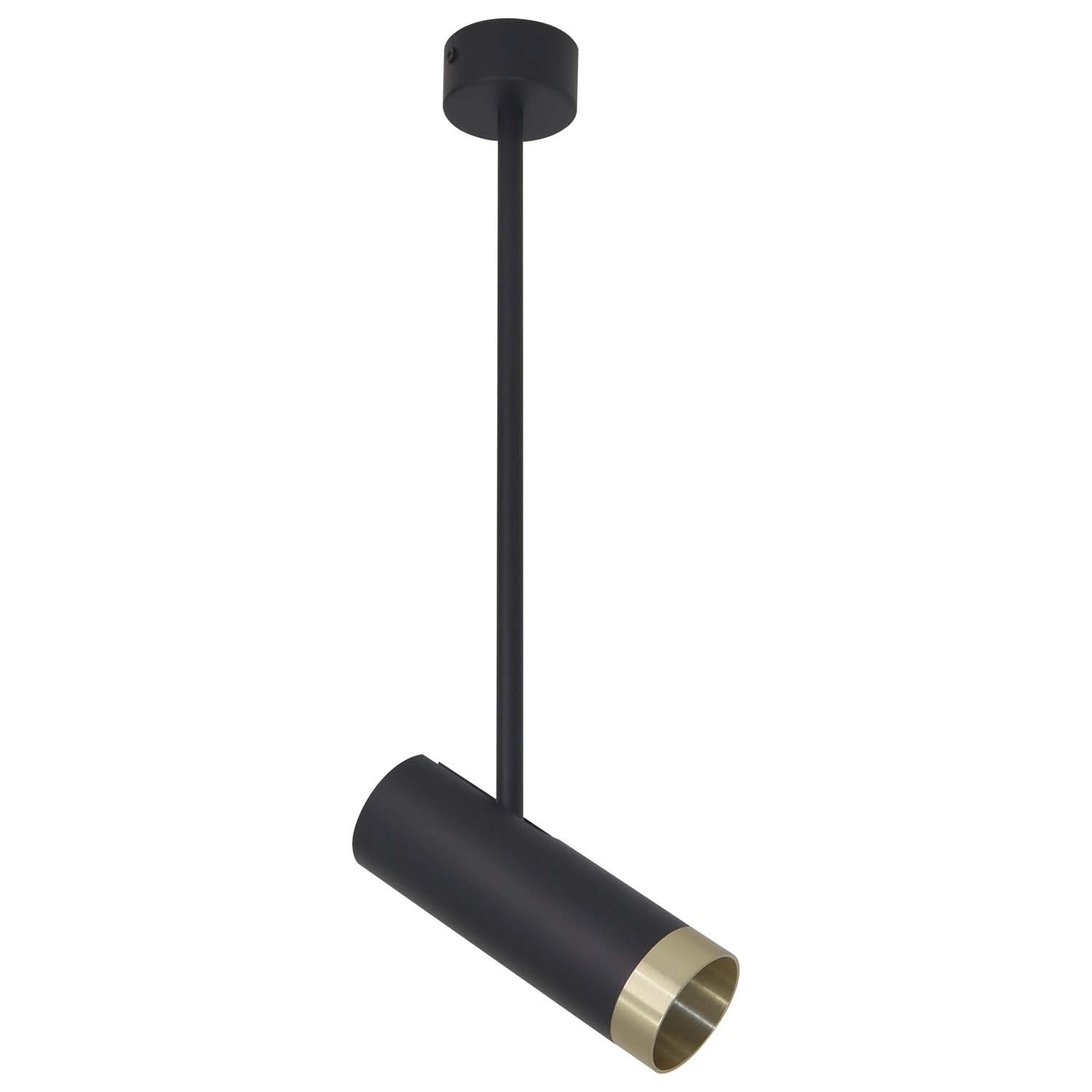 Goldlux Lampa sufitowa PORTO 1xGU10 max. 10W LED czarno-złota