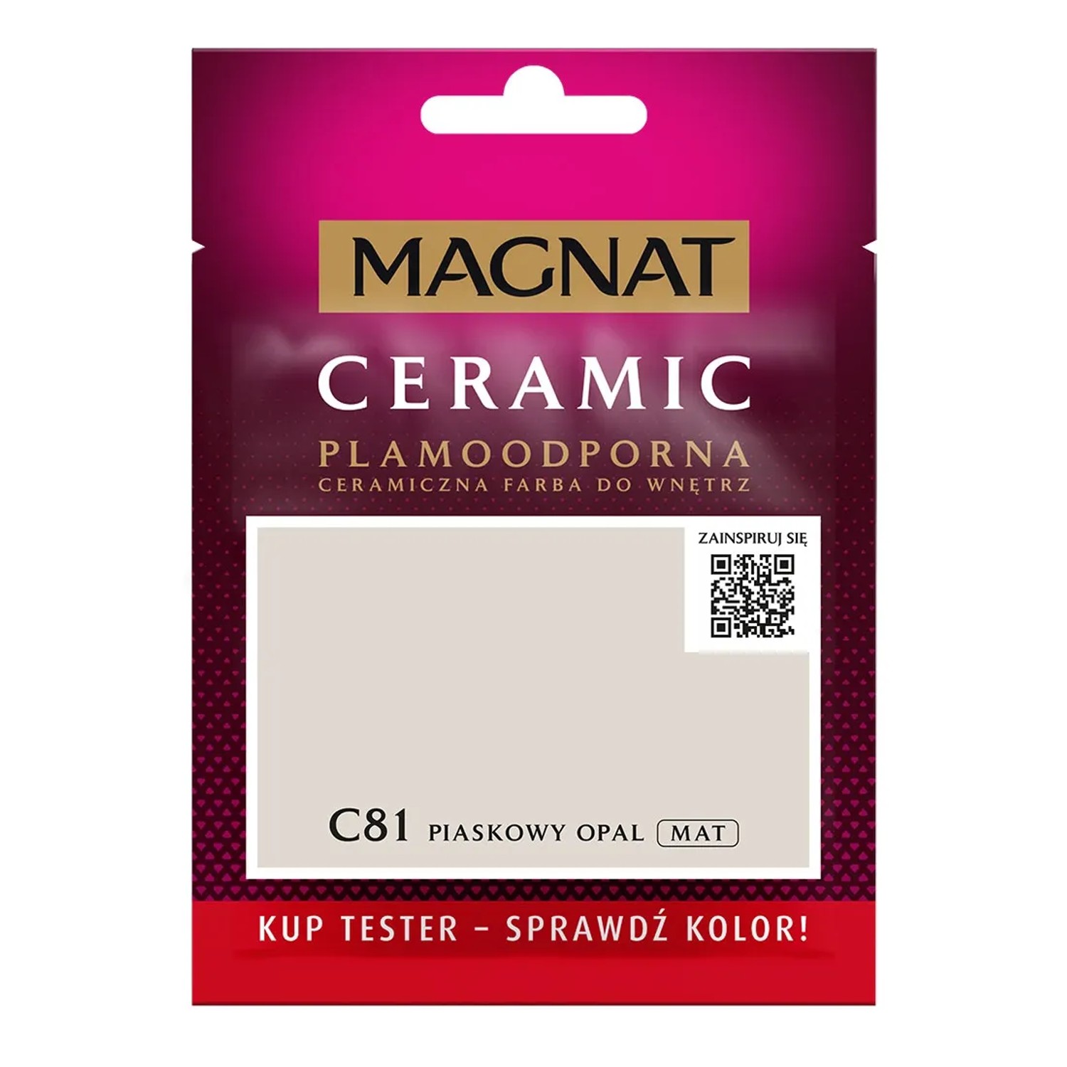 Tester farby Magnat Ceramic piaskowy opal 30 ml