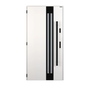 Wiśniowski Drzwi zewnętrzne Tornado STOPS pochwyt White 90L