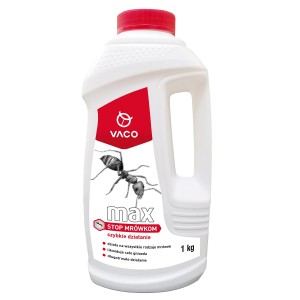 Vaco Środek na mrówki Max, butelka 1kg do zwalczania mrówek.