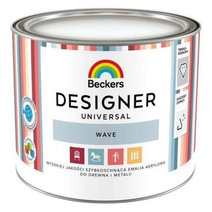 Beckers Emalia Designer Universal półmat wave 500 ml