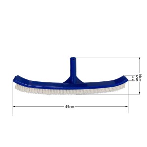 Szczotka zaokrąglona do czyszczenia basenów i spa ogrodowych