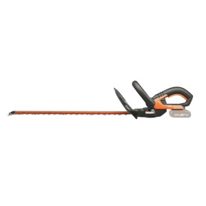 Akumulatorowe nożyce do żywopłotu Worx WG260E.9 20V Solo: Lekkie, ostrze 61 cm, bez akumulatora.