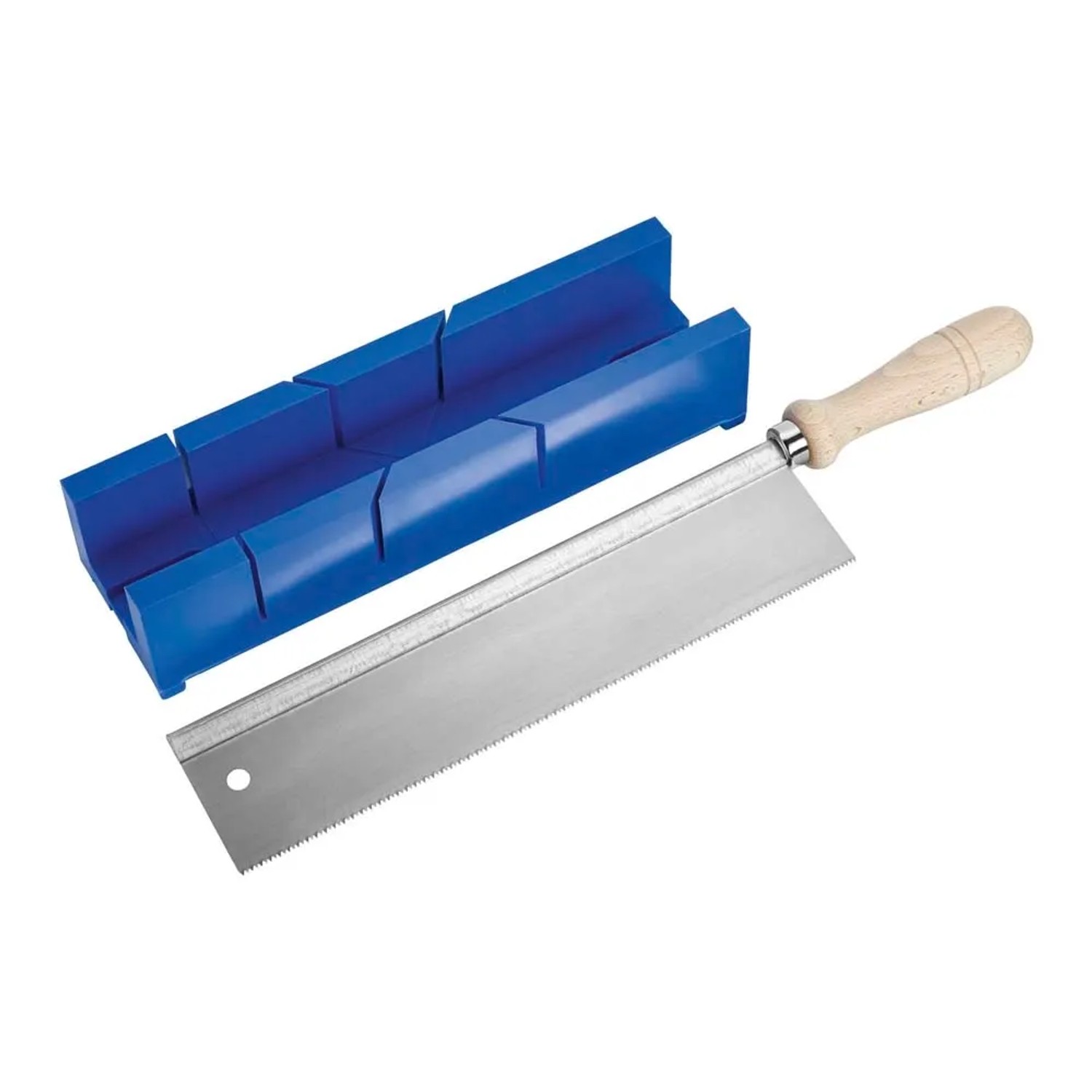 LUX-TOOLS Piła grzbietnica 250 mm ze skrzynką uciosową