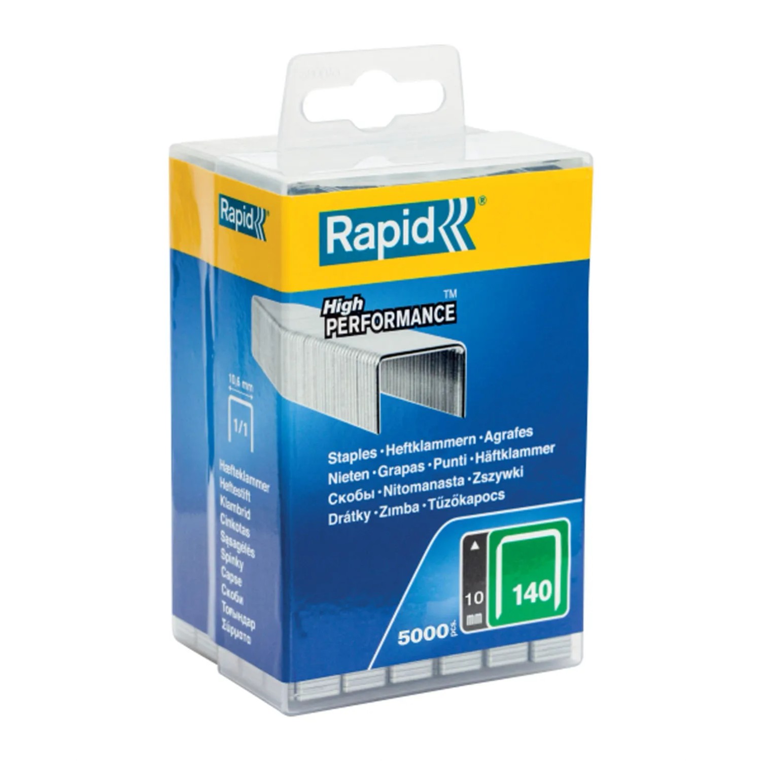 Rapid Zszywki HP 140/10 mm - 5000 szt.