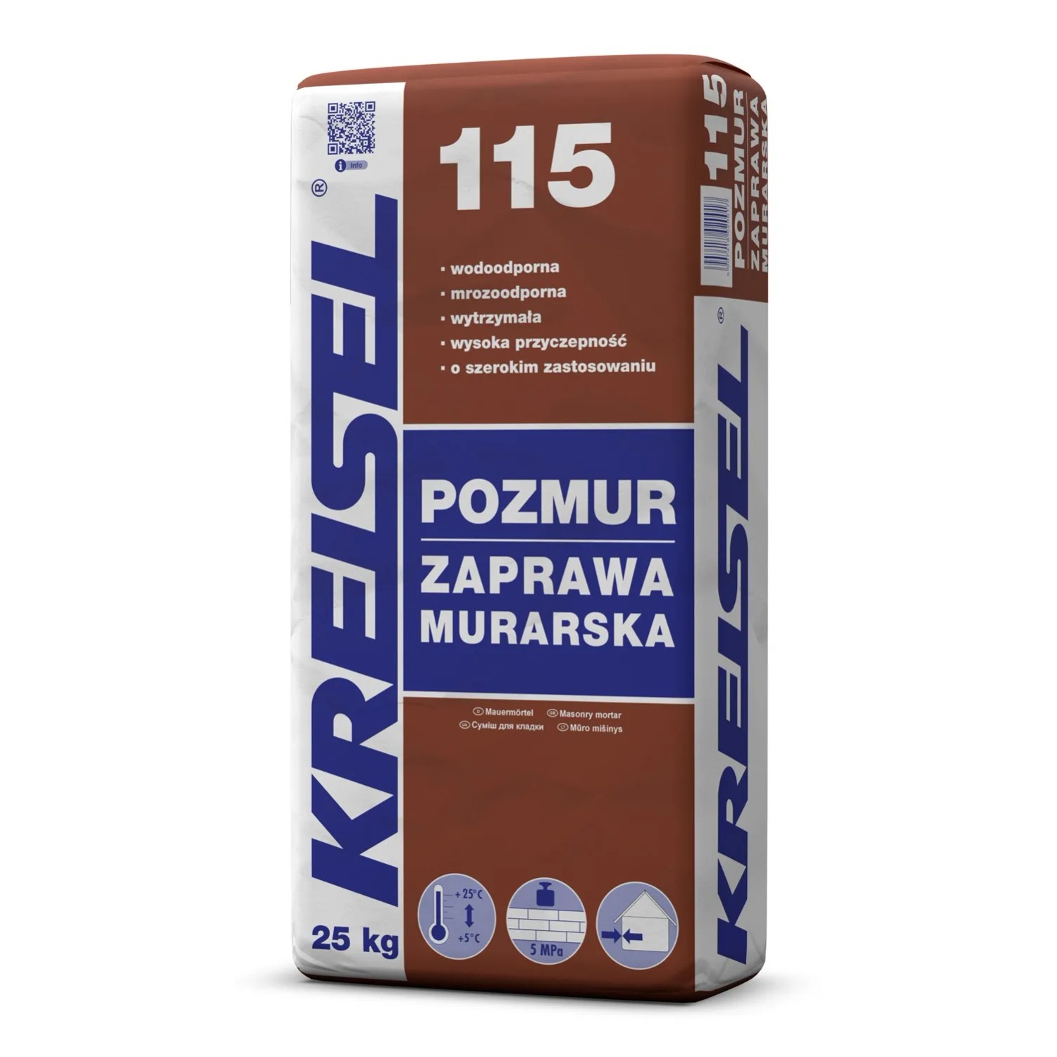 Kreisel Zaprawa murarska Pozmur 115 25 kg