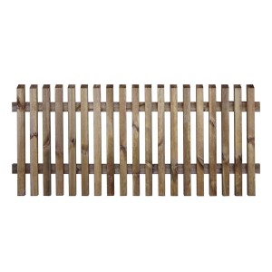 Panel ogrodzeniowy drewniany, naturalny, do ogrodu