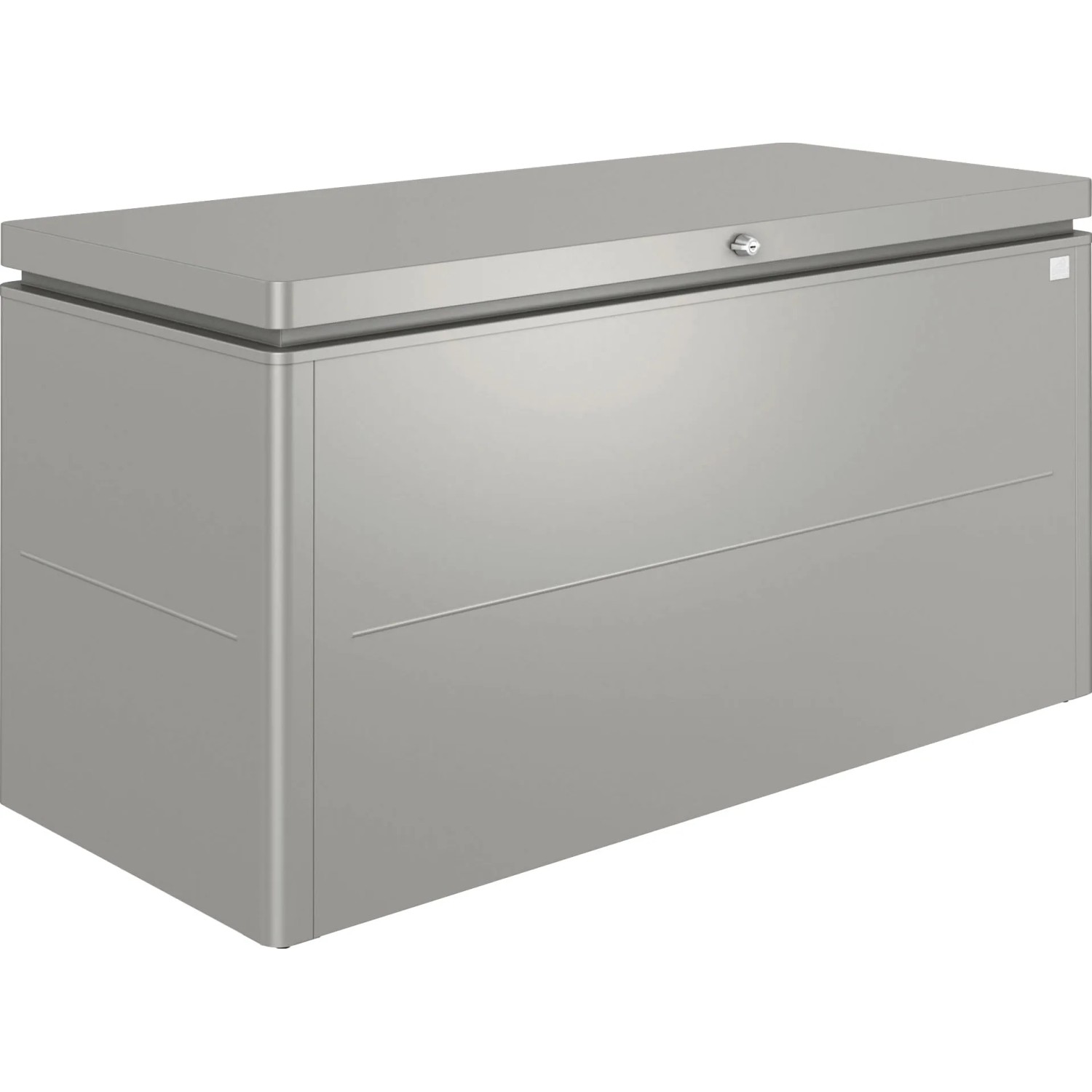 Biohort LoungeBox 160 kwarcowo-szary metalik 160 cm x 70 cm x 83,5 cm
