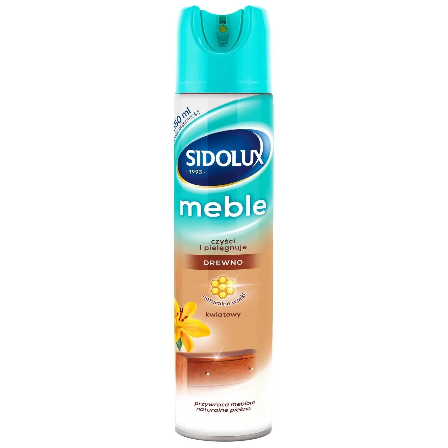 Sidolux Aerozol do mebli kwiatowy 350 ml