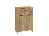 Defra Komoda Twins 2-Drzwiowa Dąb Złoty 50 Cm