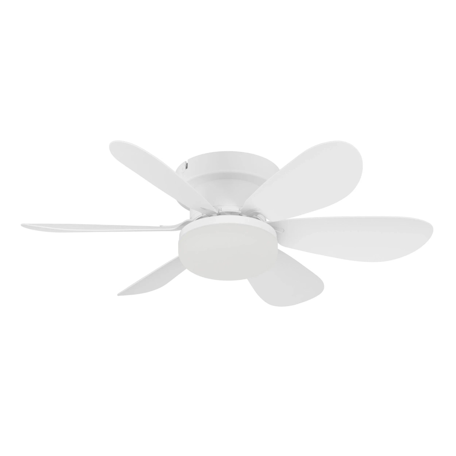 Eglo Lampowentylator LED CLOVELLY z pilotem 15W CCT 1650lm śr. 52 cm biały