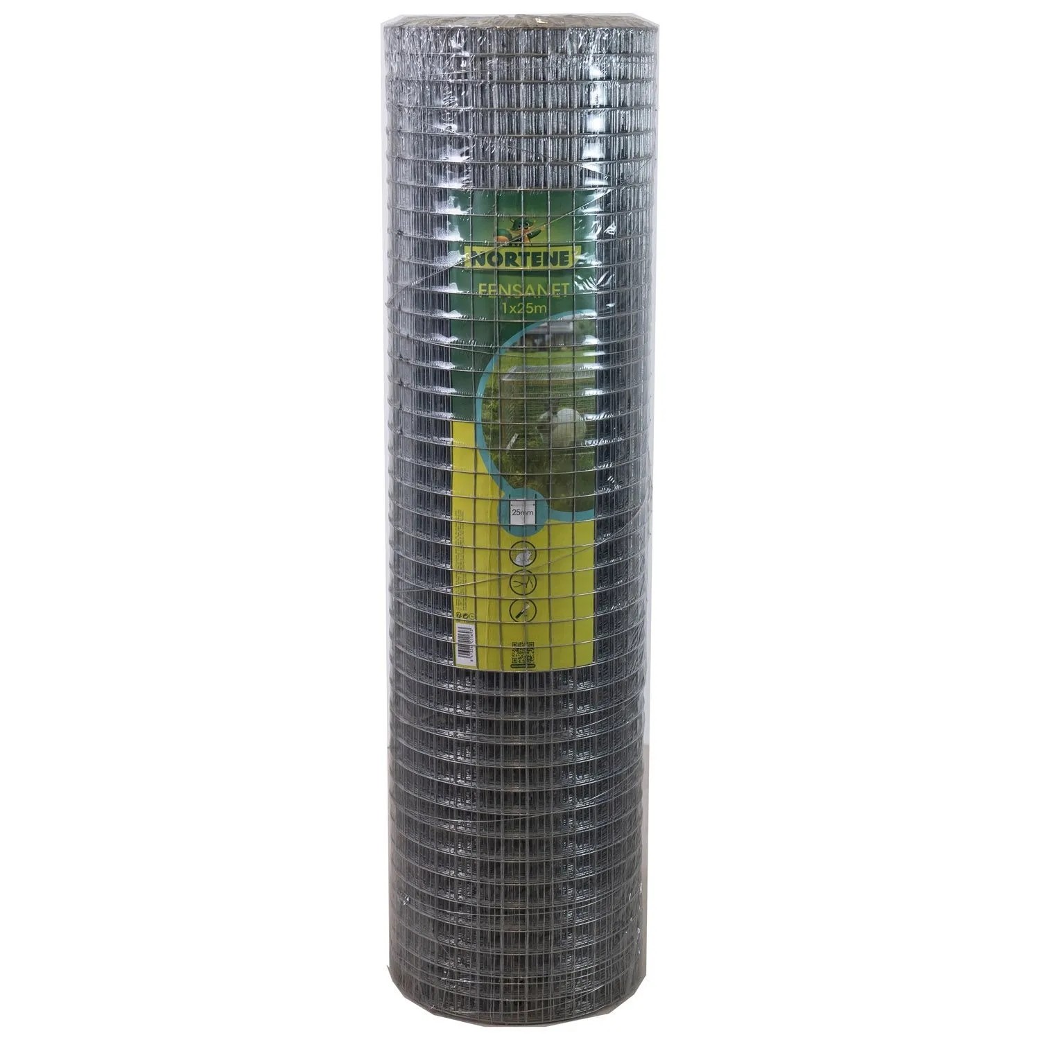 Siatka metalowa zgrzewana galwanizowana - 1x25 m
