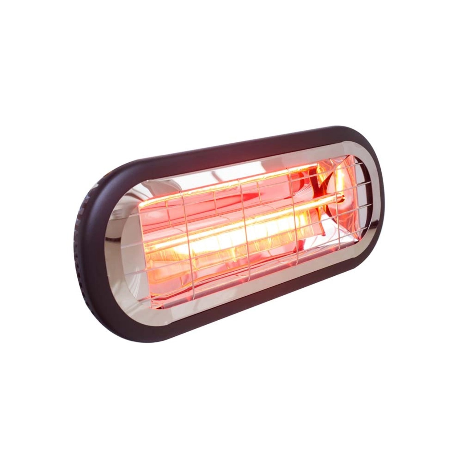 Elektryczna lampa grzewcza Orion czarna 46 x 19 x 8 cm