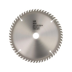 Tarcza pilarska LUX HM do drewna, Ø 185 mm, 60 zębów do pilarek ręcznych.