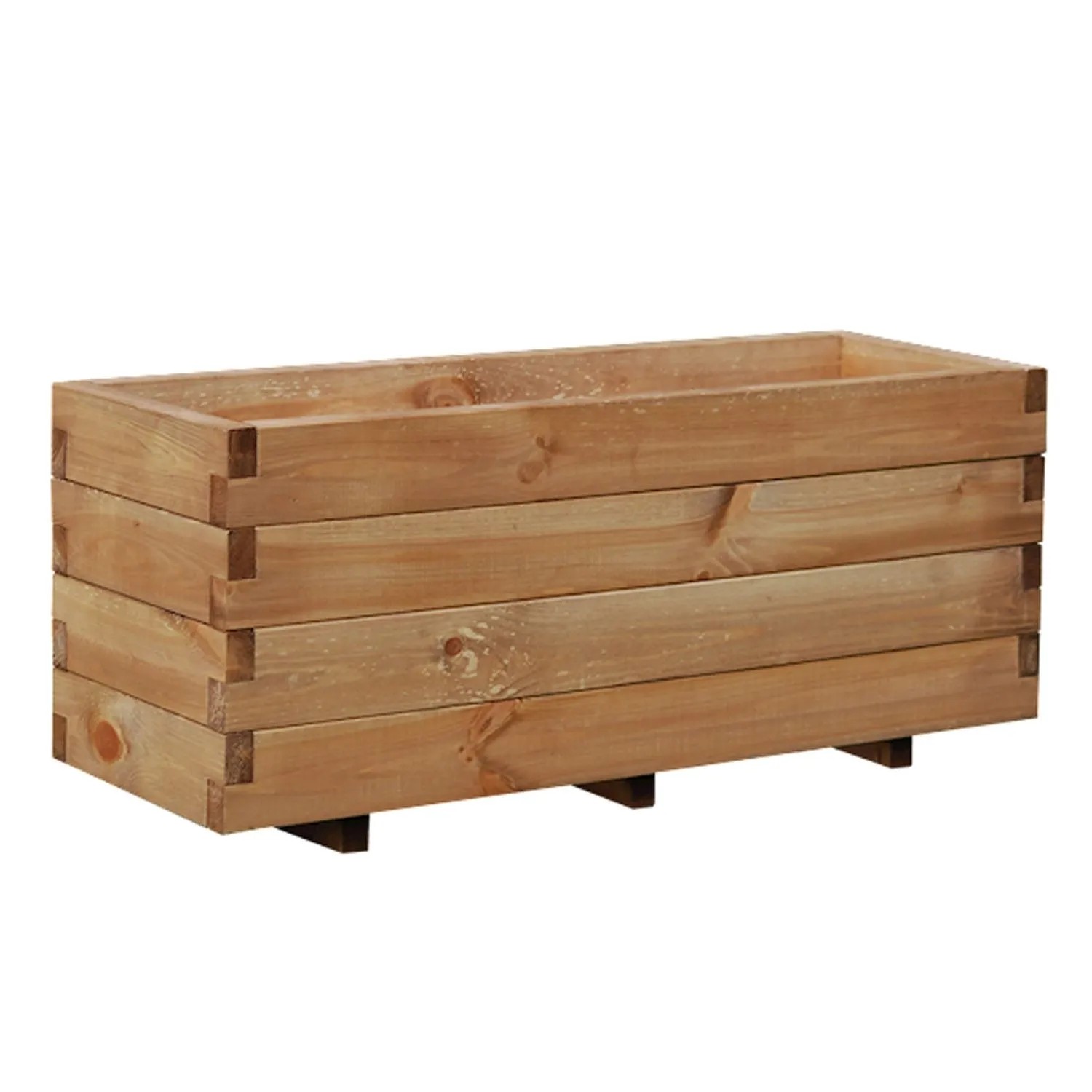 Werth-Holz Doniczka olcha 3 wkłady - 31x91x40 cm