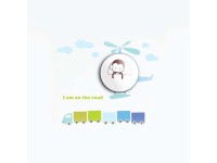 Lampka dziecięca LED HELICOPTER 06W 30lm