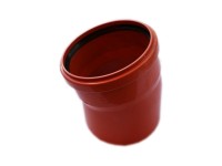 Kolano kanalizacji 160 mm 15 st.