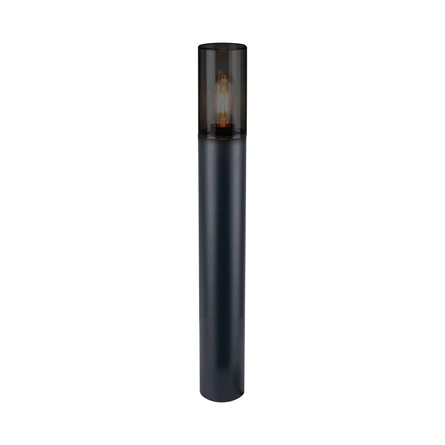 Eko-Light Lampa ogrodowa słupek HARLEM 1xE27 max. 15W LED IP44 wys. 50cm czarny