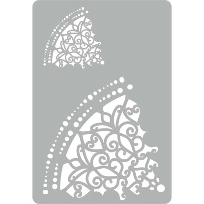 Szablon dekoracyjny Mega 532 MANDALA 91 x 62