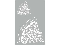 Szablon dekoracyjny Mega 532 MANDALA 91 x 62