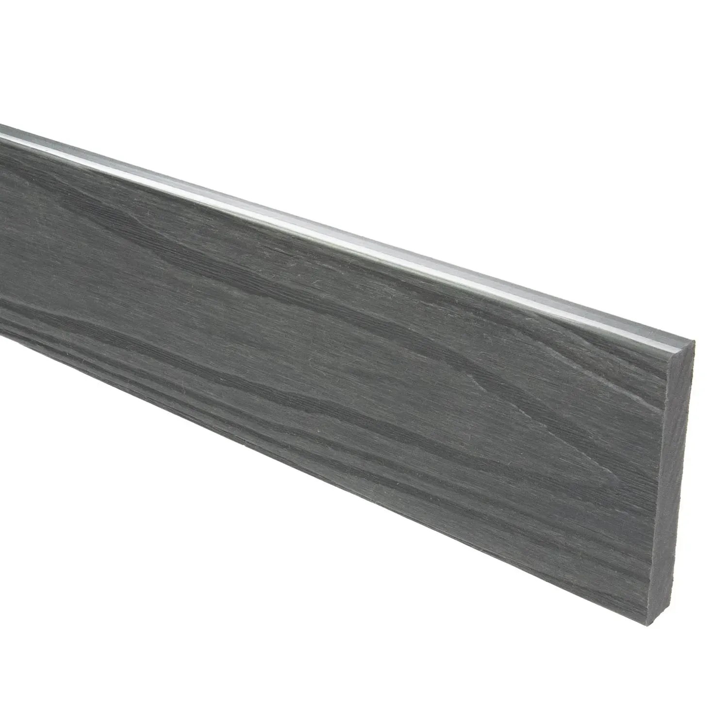 Listwa maskująca Bergdeck szara - 7,1 x 1,2 x 240 cm
