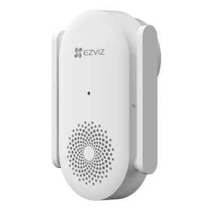 Ezviz CH1 dzwonek WLAN do dzwonka DB2, biała syrena wewnętrzna z regulacją głośności.
