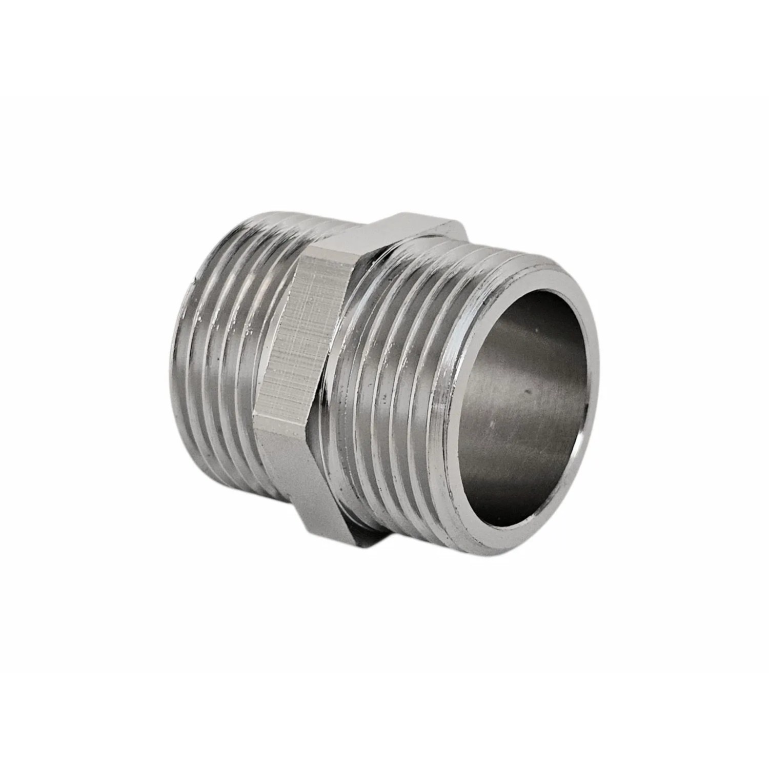 Fluvius Nypel chrom 3/8"