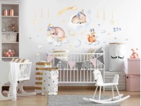 Naklejka ŚPIĄCE ZWIERZĘTA 2 szt. 45x65 cm Naklejka ŚPIĄCE ZWIERZĘTA 2 szt. 45x65 cm