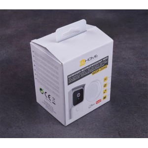 El Home Dzwonek bezprzewodowy WDP-31H2-W WiFi z kamerą, biały